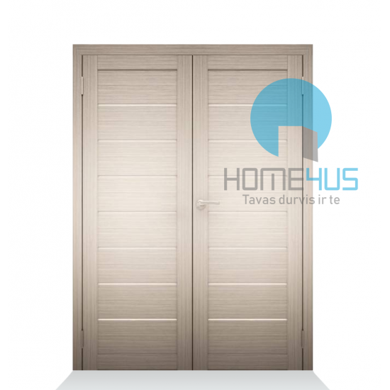 Двойная дверь с ПВХ покрытием P-01 Balts ozols