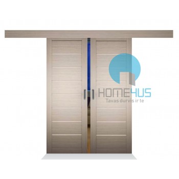 Раздвижная дверь с ПВХ покрытием P-01 Balts ozols 2X Раздвижная дверь с ПВХ покрытием P-01 Balts ozols 2X