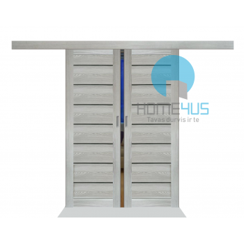 Bīdāmās Durvis ar PVC pārklājumu P-01 Skandi 2X