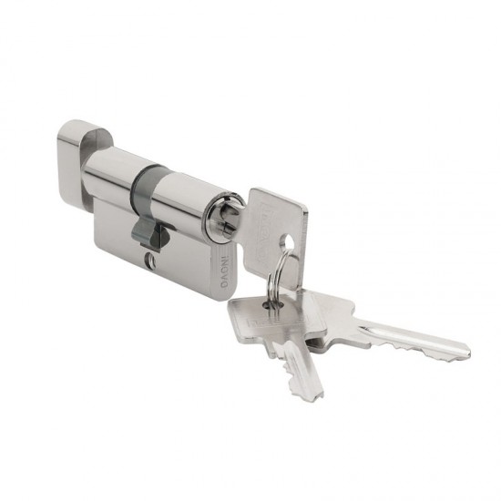 Цилиндр HOME4US с евро-ключом APECS ZC 60 T 30x30 5шт