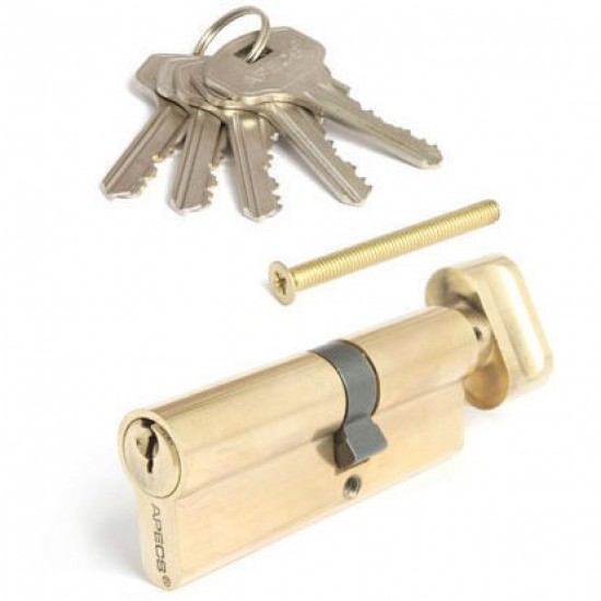 Цилиндр HOME4US с евро-ключом APECS ZC 60 T 30x30 5шт