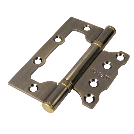 Петля дверная Rucetti (бабочки) без врезки RFH-100*75*2,5 AB Цвет - Античная бронза Петля дверная Rucetti (бабочки) без врезки RFH-100*75*2,5 AB Цвет - Античная бронза