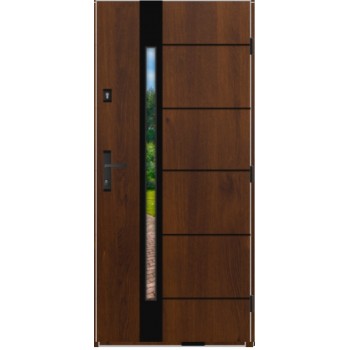 Metāla ārdurvis privātmājām Termo Gerda Brūns