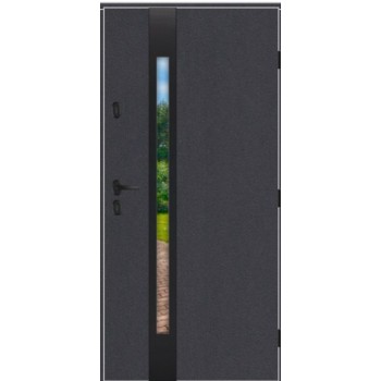 Metāla ārdurvis privātmājām Gerda Select Pelēks