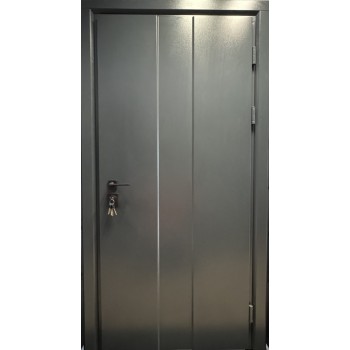 Metāla ārdurvis privātmājām Supremme Delta Pelēks