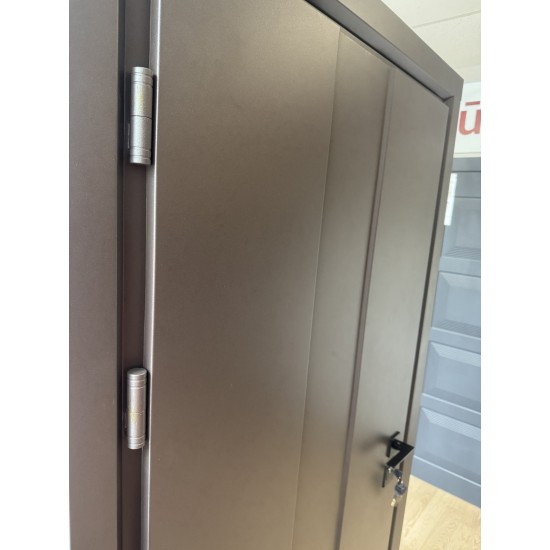 Metāla ārdurvis privātmājām Supremme Delta Brūns