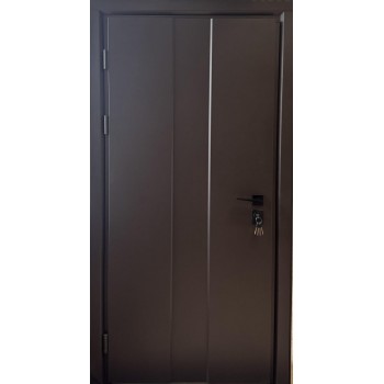 Metāla ārdurvis privātmājām Supremme Delta Brūns