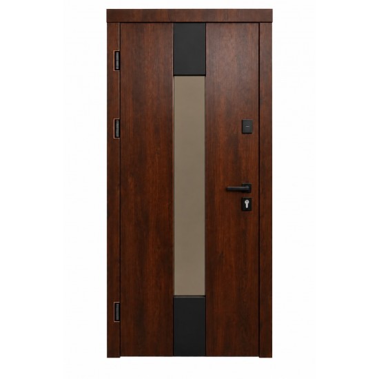 Metāla ārdurvis privātmājām Home Termo Brown