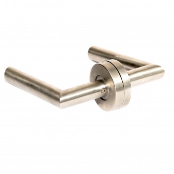 Дверные ручки HOME4US, H-0204-INOX(finn) nerus.ter. Дверные ручки HOME4US, H-0204-INOX(finn) nerus.ter.