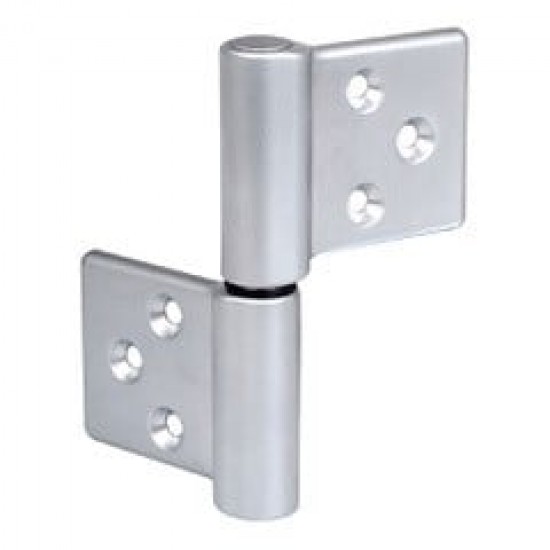 Петли TWINO AGB Универсальный, матовый хром OCS