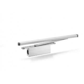 Дверной доводчик GEZE Active Stop, 45kg, silver